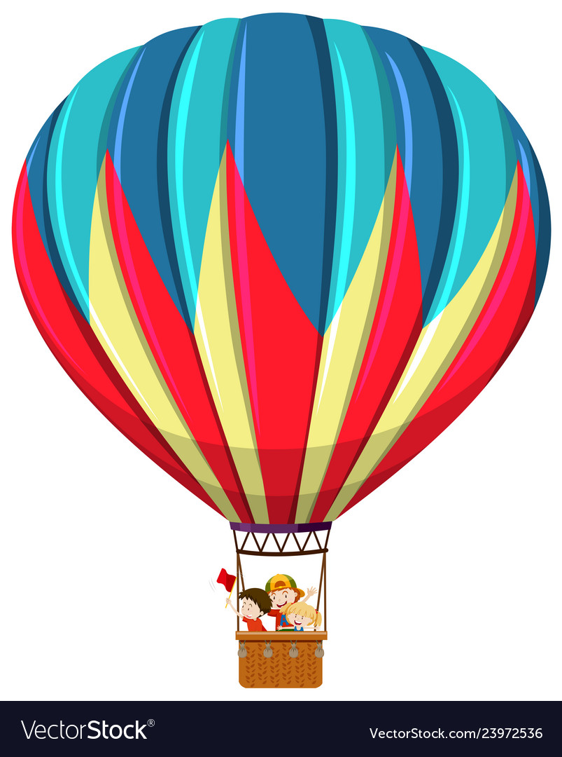 Detail Air Balloon Vector Nomer 21