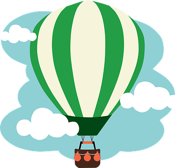 Detail Air Balloon Vector Nomer 40