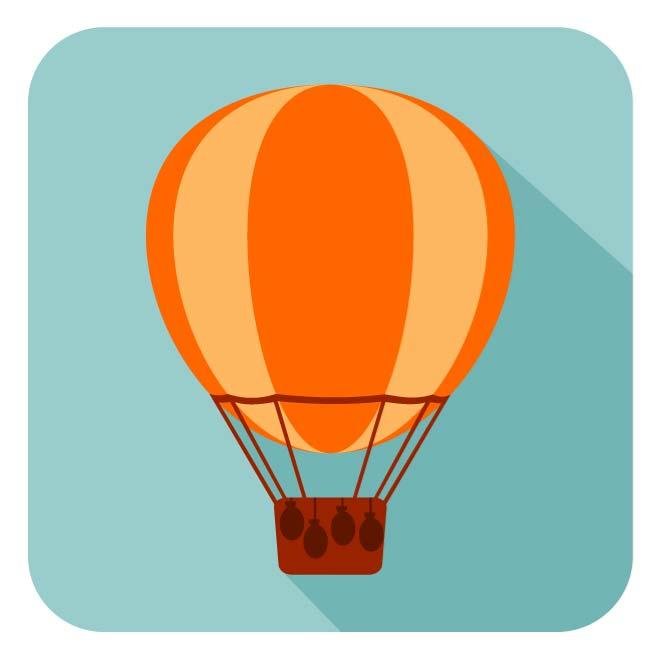 Detail Air Balloon Vector Nomer 50