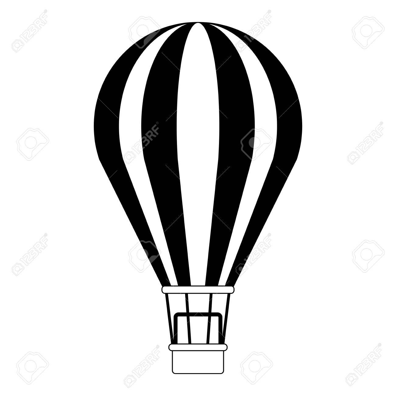 Detail Air Balloon Vector Nomer 53