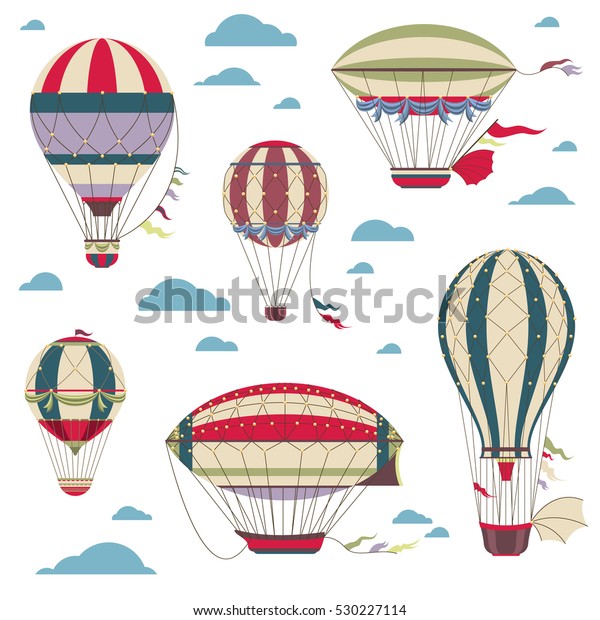 Detail Air Balloon Vector Nomer 55
