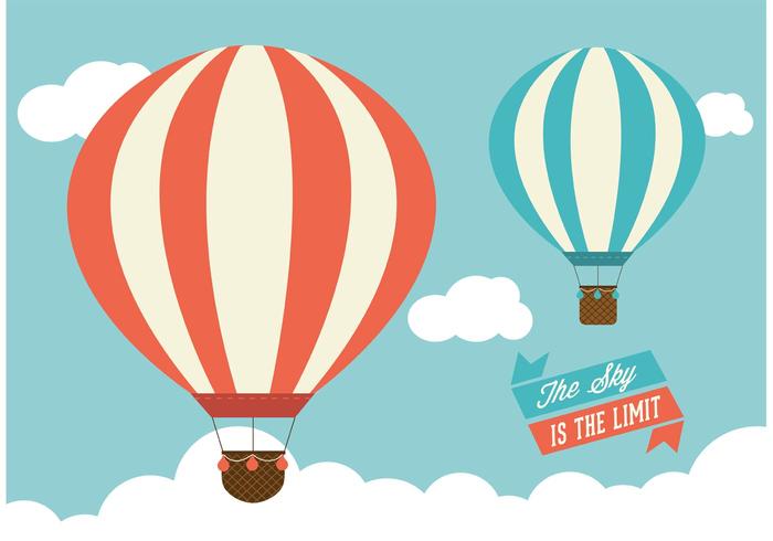 Detail Air Balloon Vector Nomer 7