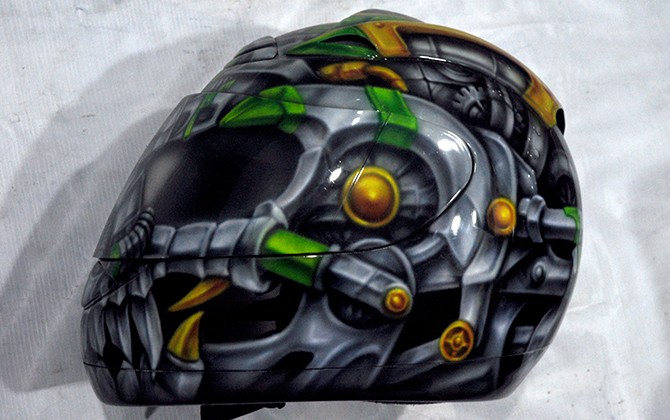 Detail Air Brush Helm Nomer 33