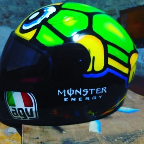 Detail Air Brush Helm Nomer 58