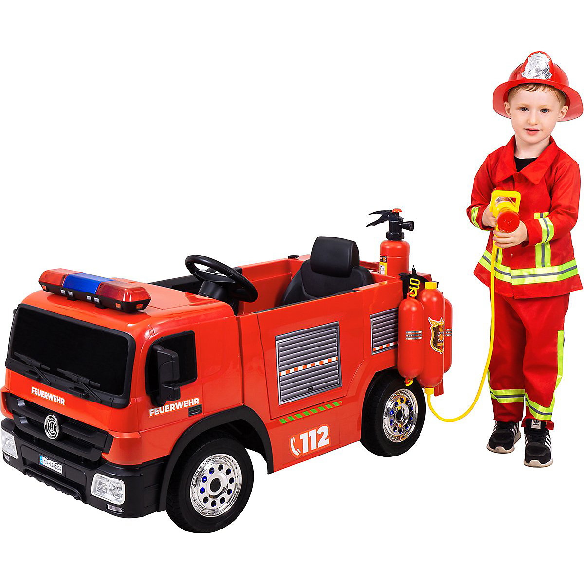 Detail Feuerwehrauto Kinder Zum Fahren Nomer 2
