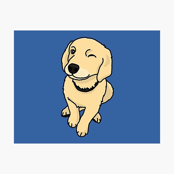 Detail Golden Retriever Gezeichnet Nomer 4