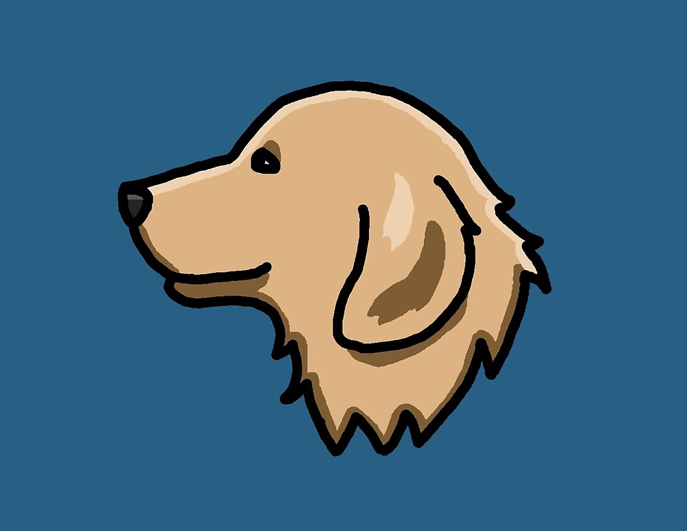 Detail Golden Retriever Gezeichnet Nomer 5