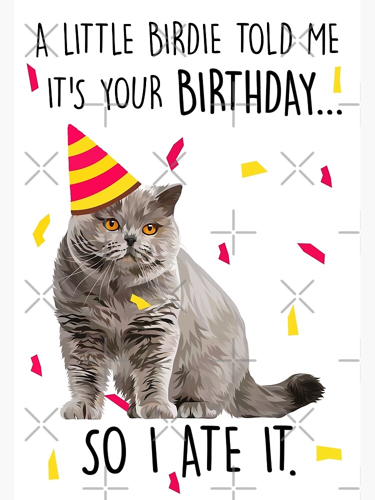 Detail Happy Birthday Katze Lustig Nomer 3