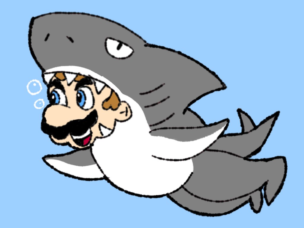 Detail Mario 64 Shark Nomer 9