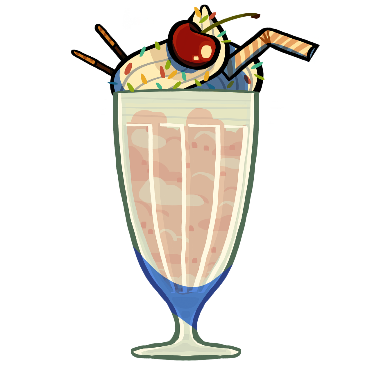 Detail Milkshake Glas Nomer 20