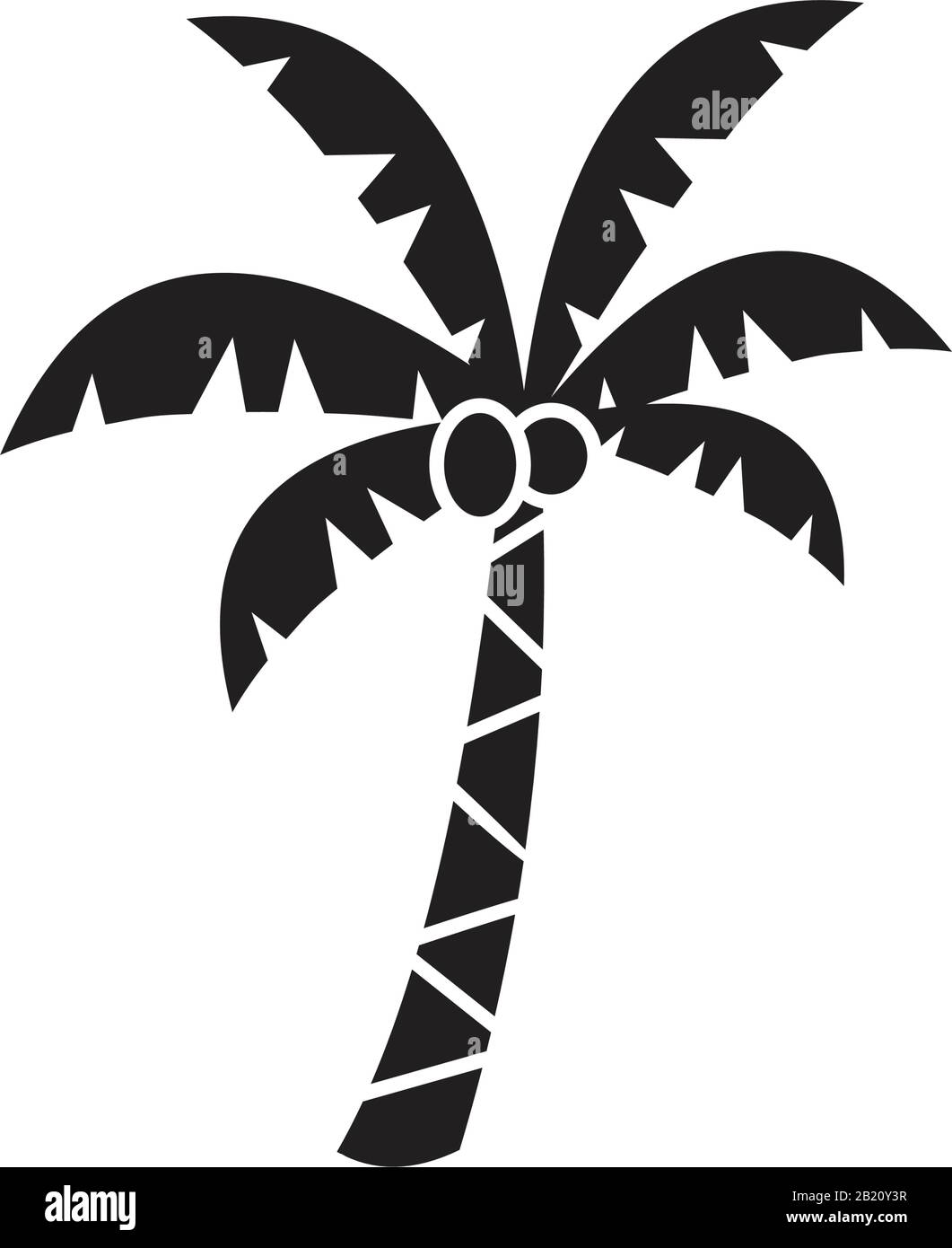 Detail Palm Tree Color Nomer 23
