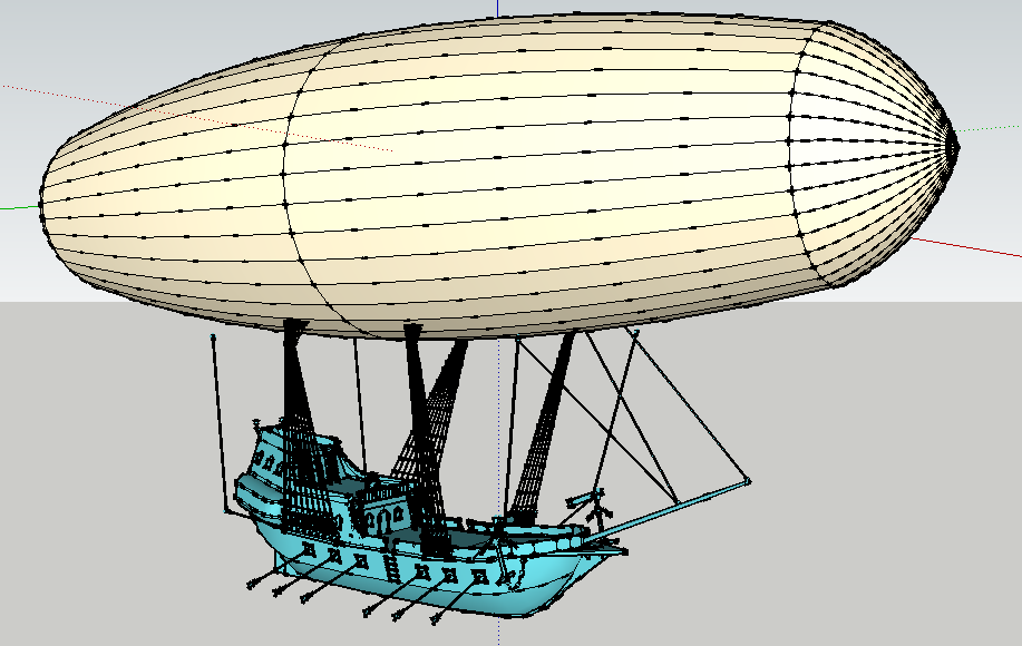 Steampunk Zeppelin - KibrisPDR