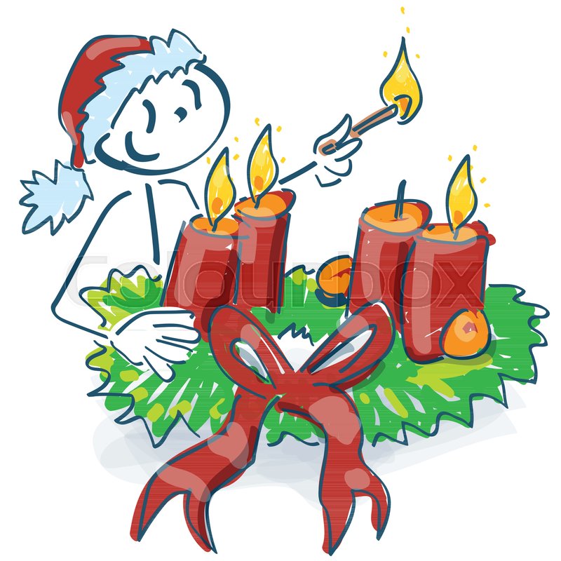 Detail Adventskranz Clipart Kostenlos Nomer 22