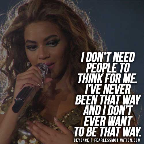 Detail Beyonce Inspiring Quotes Nomer 26