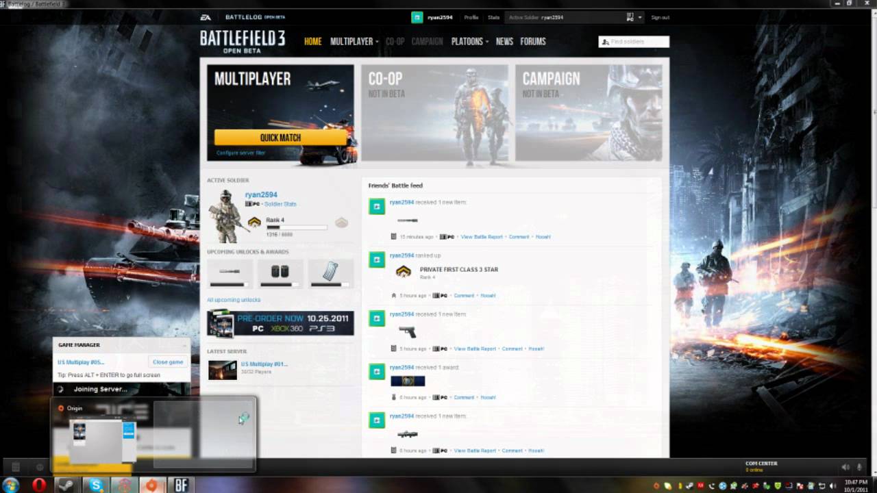 Detail Bf3 Log Nomer 12