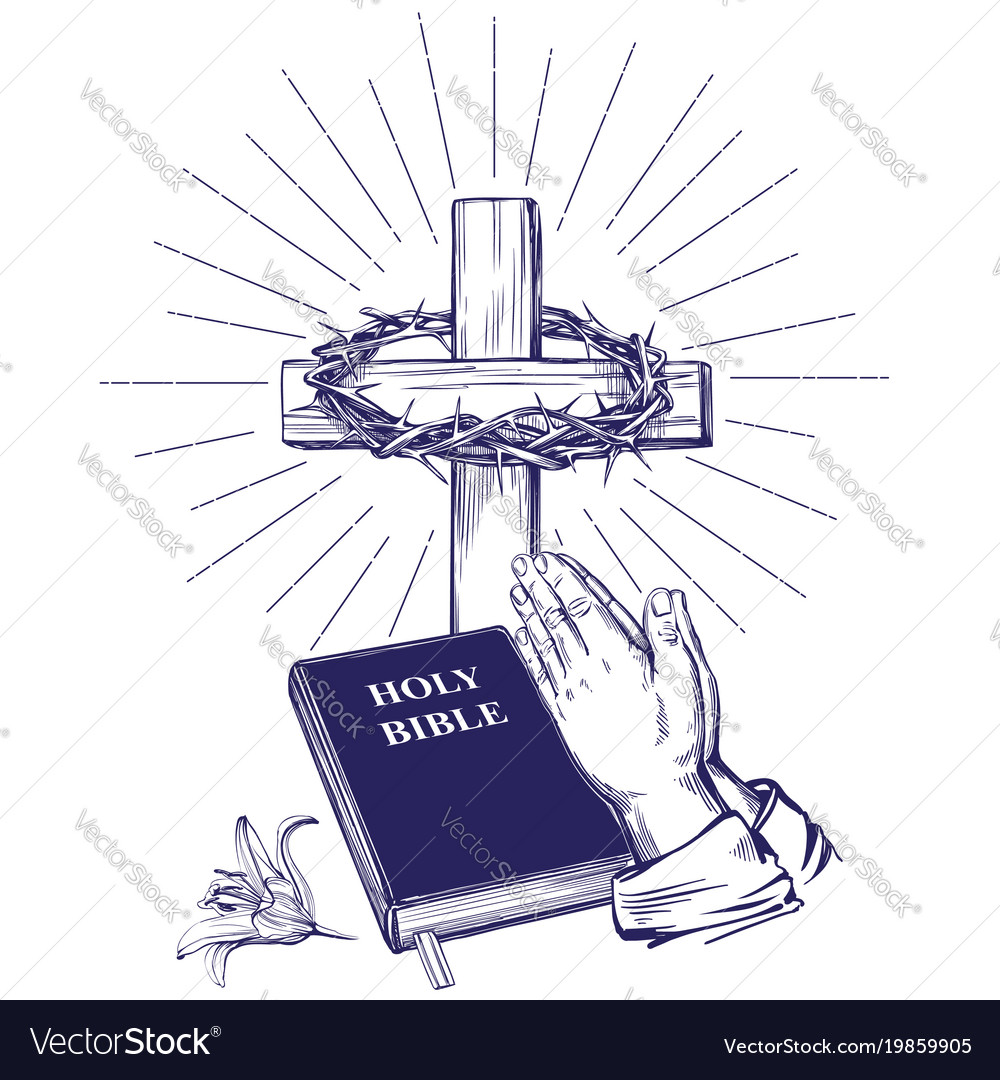 Detail Bible And Praying Hands Images Nomer 9