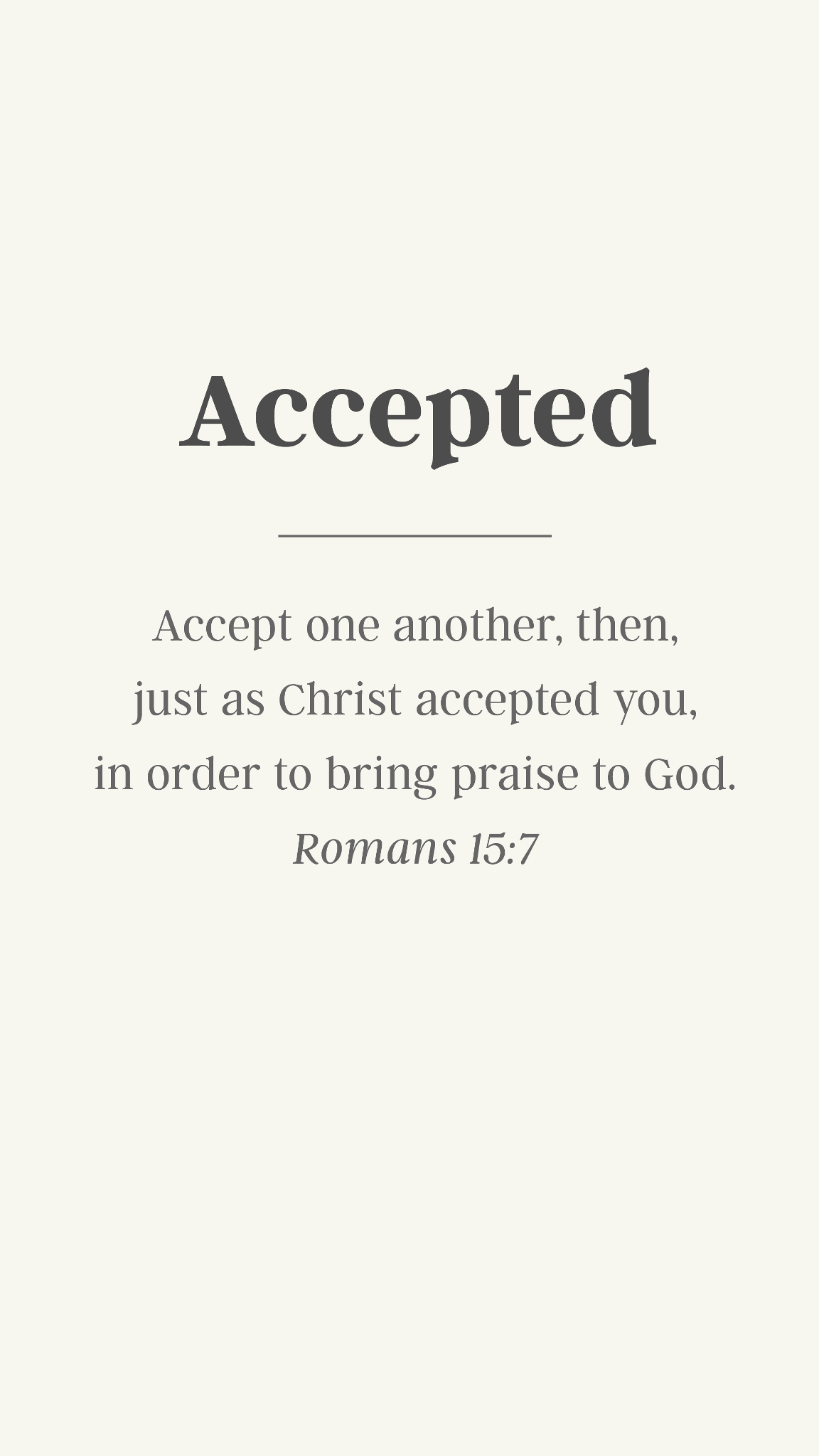 Detail Bible Quotes About Acceptance Nomer 2