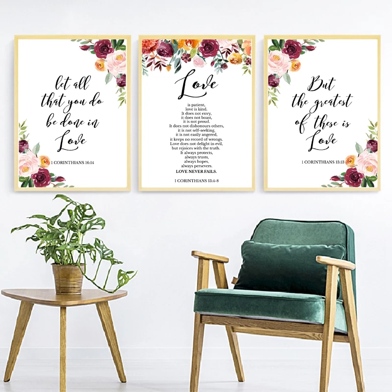 Detail Bible Quotes Wall Decor Nomer 24
