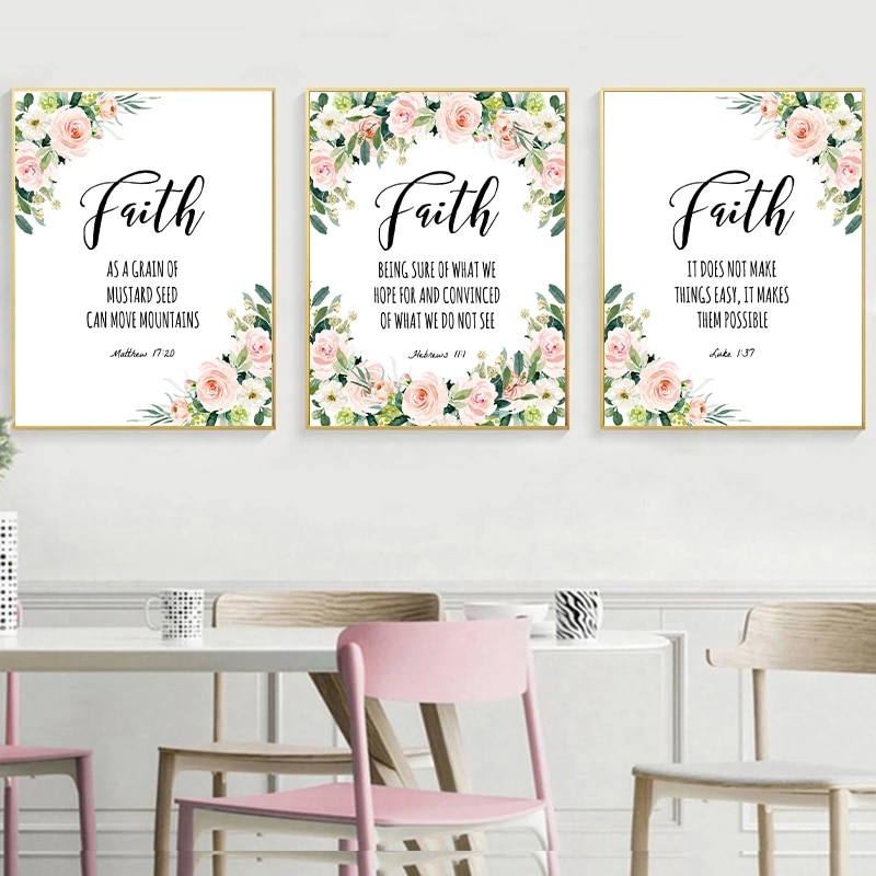 Detail Bible Quotes Wall Decor Nomer 58