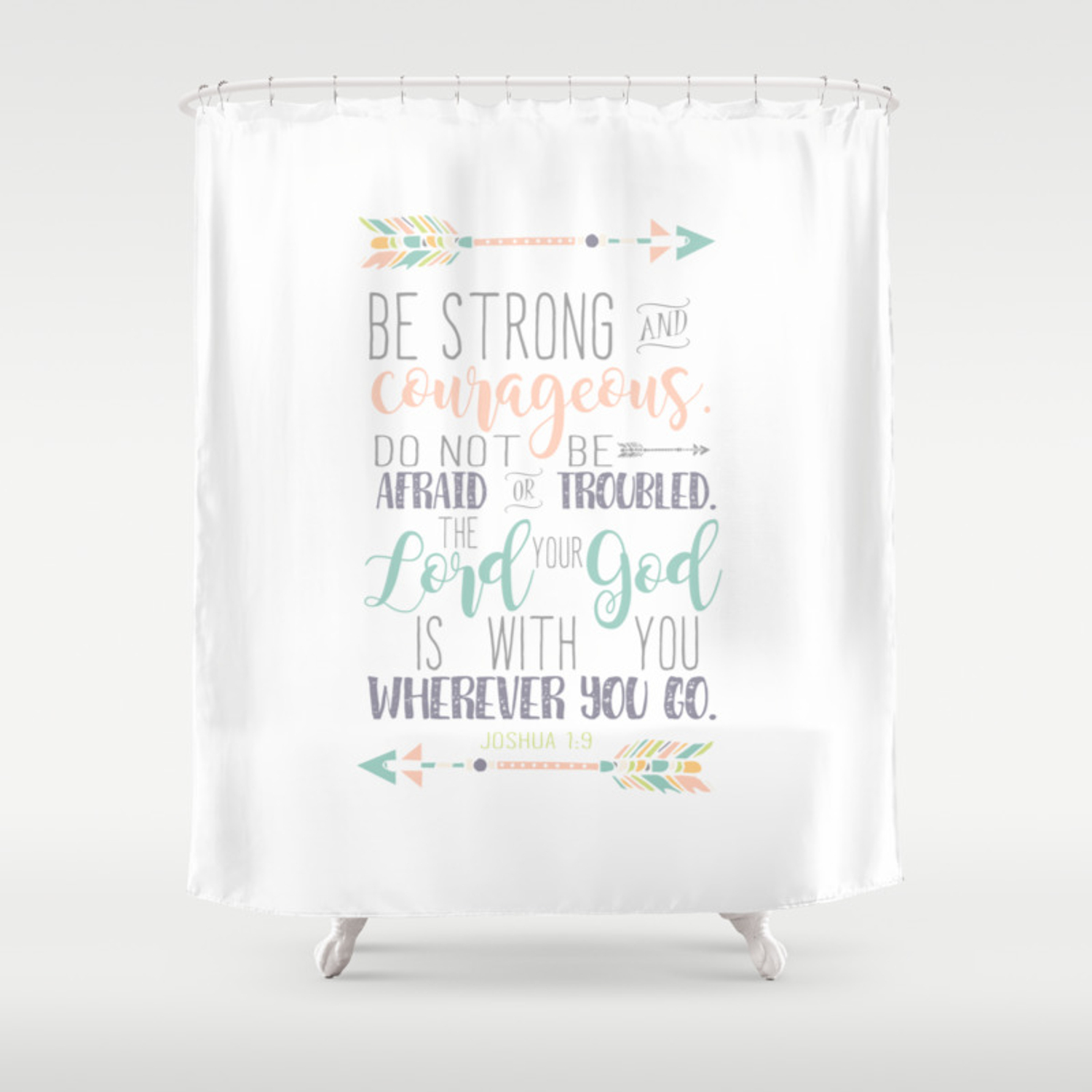 Detail Bible Shower Curtains Nomer 54