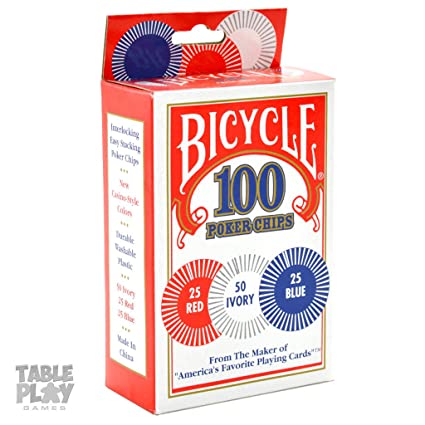 Detail Bicycle 100 Poker Chips Nomer 2