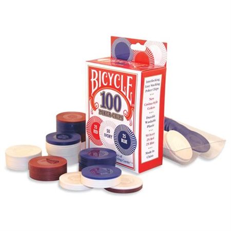 Detail Bicycle 100 Poker Chips Nomer 15