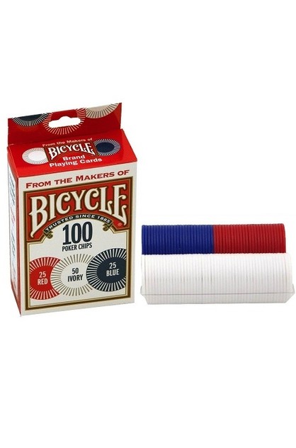 Detail Bicycle 100 Poker Chips Nomer 24