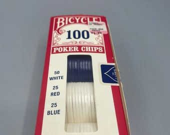 Detail Bicycle 100 Poker Chips Nomer 55