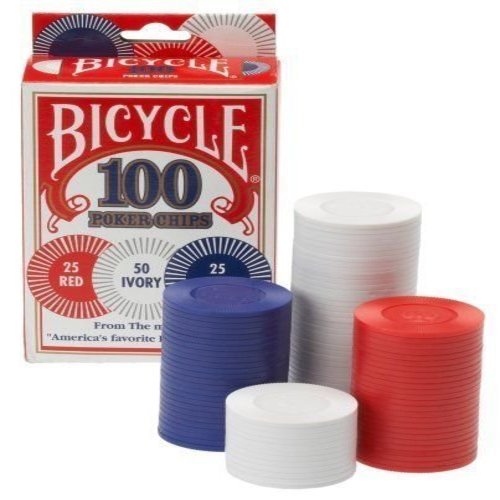 Detail Bicycle 100 Poker Chips Nomer 7