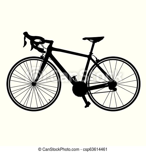 Detail Bicycle Silhouette Clip Art Nomer 50