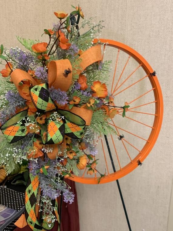 Detail Bicycle Wheel Wreath Frame Nomer 18