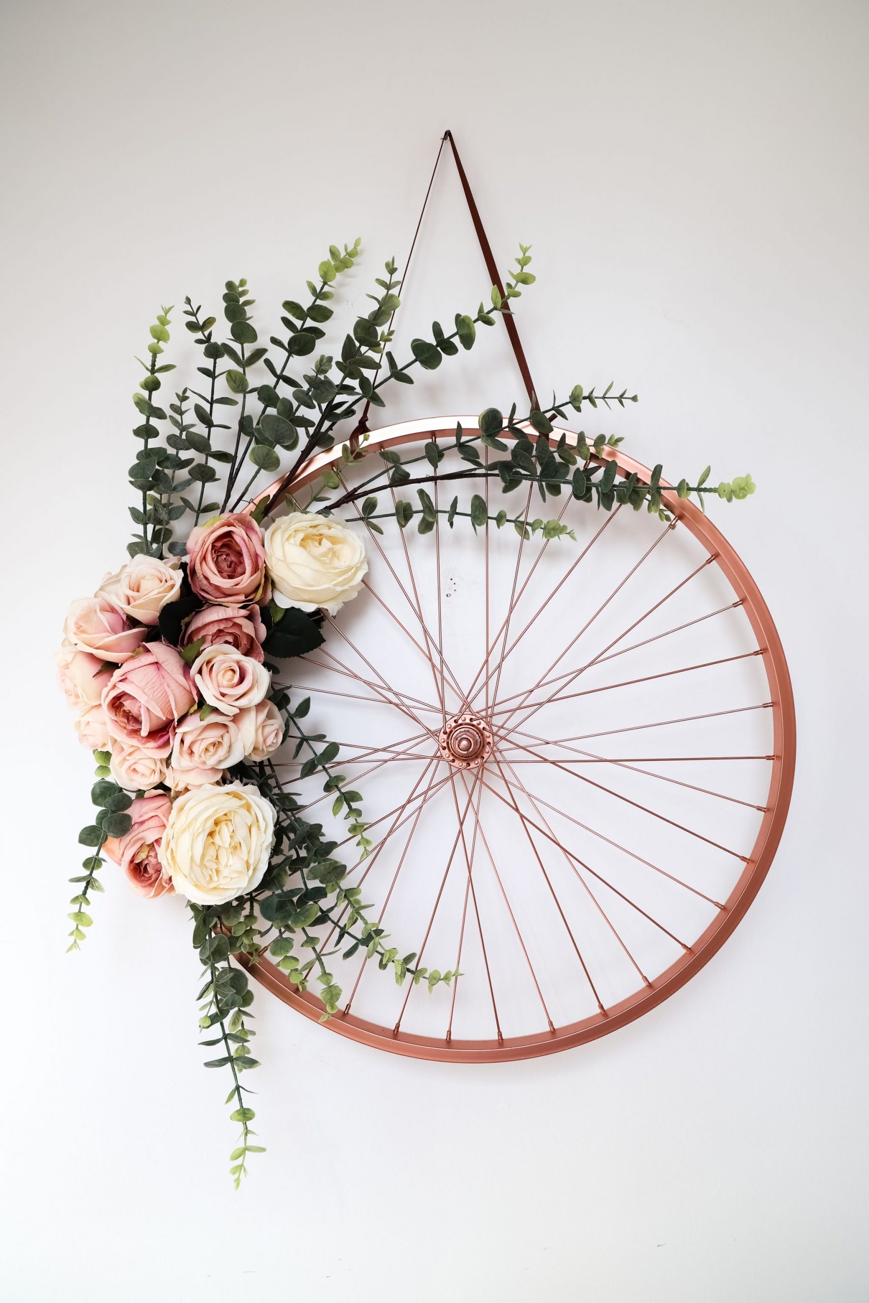 Detail Bicycle Wheel Wreath Frame Nomer 21