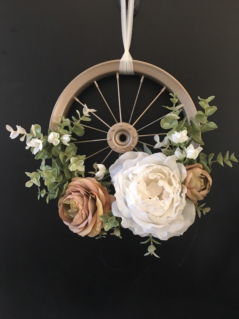 Detail Bicycle Wheel Wreath Ring Nomer 32