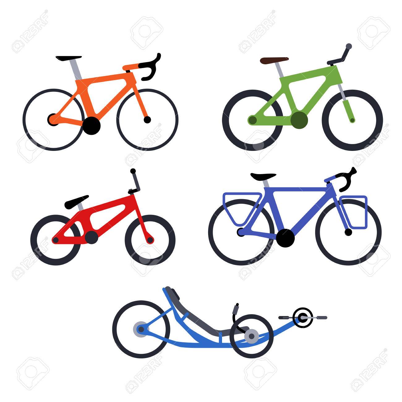 Detail Bicycles Clipart Nomer 6