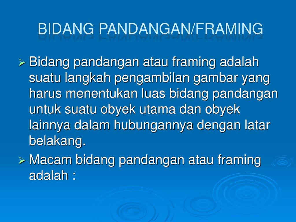 Detail Bidang Pandangan Pengambilan Gambar Nomer 17