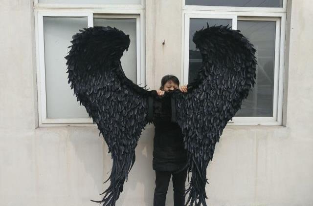 Detail Big Black Angel Wings Nomer 12