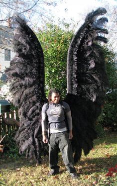 Detail Big Black Angel Wings Nomer 16