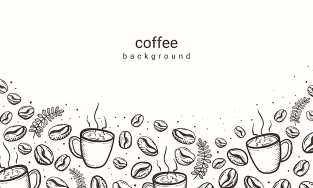 Detail Biji Coffee Vector Nomer 25