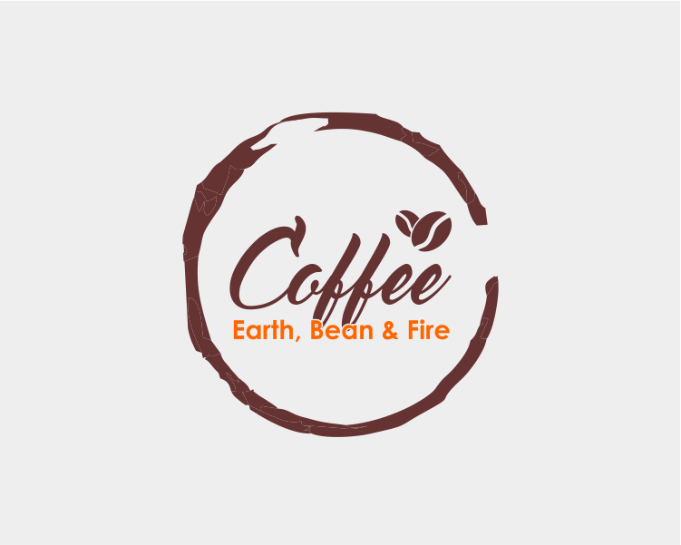 Design Brief | Logo Desain Earth Bean & Fire Coffee | Sribu