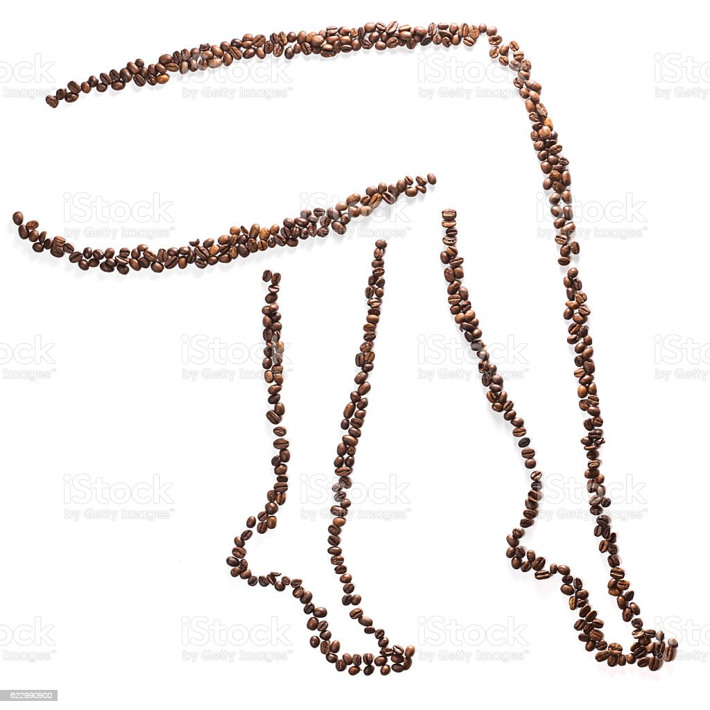 Detail Biji Kopi Siluet Nomer 48