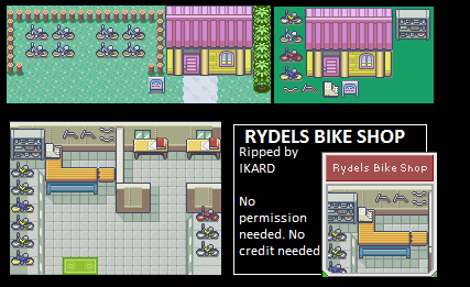 Detail Bike Shop Pokemon Emerald Nomer 5