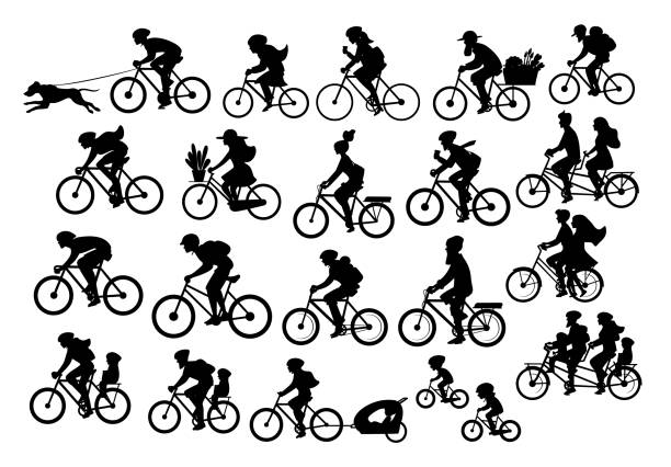 Detail Bike Silhouette Clip Art Nomer 37