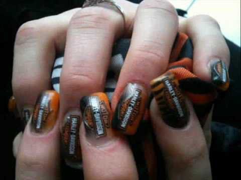 Detail Biker Harley Davidson Nails Nomer 5