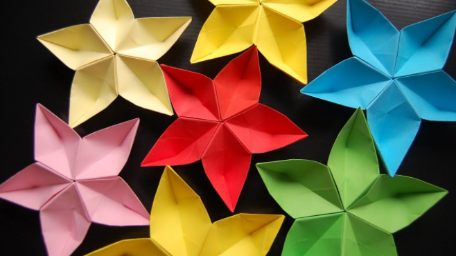 Detail Bikin Bunga Dari Kertas Origami Nomer 18