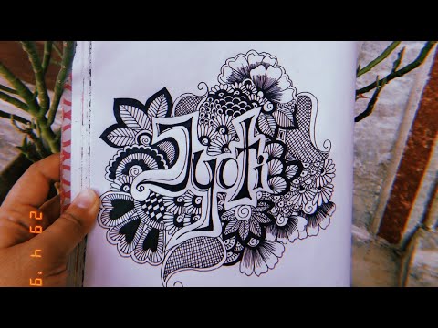 Detail Bikin Doodle Nama Nomer 45