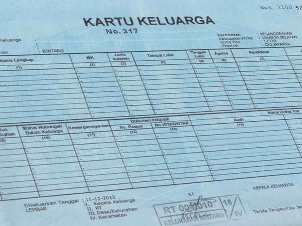 Detail Bikin Kartu Keluarga Tanpa Surat Nikah Nomer 19