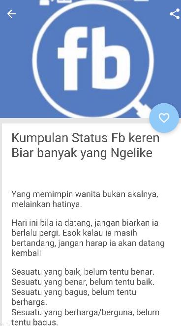 Detail Bikin Status Fb Banyak Yang Like Nomer 9