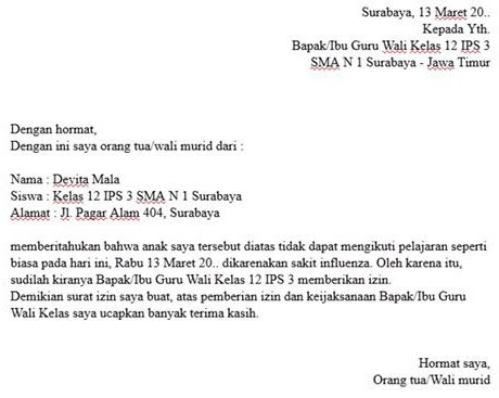 Detail Bikin Surat Izin Nomer 9