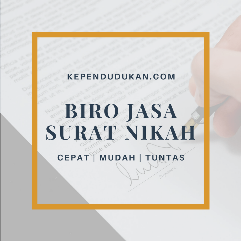 Detail Bikin Surat Numpang Nikah Nomer 35