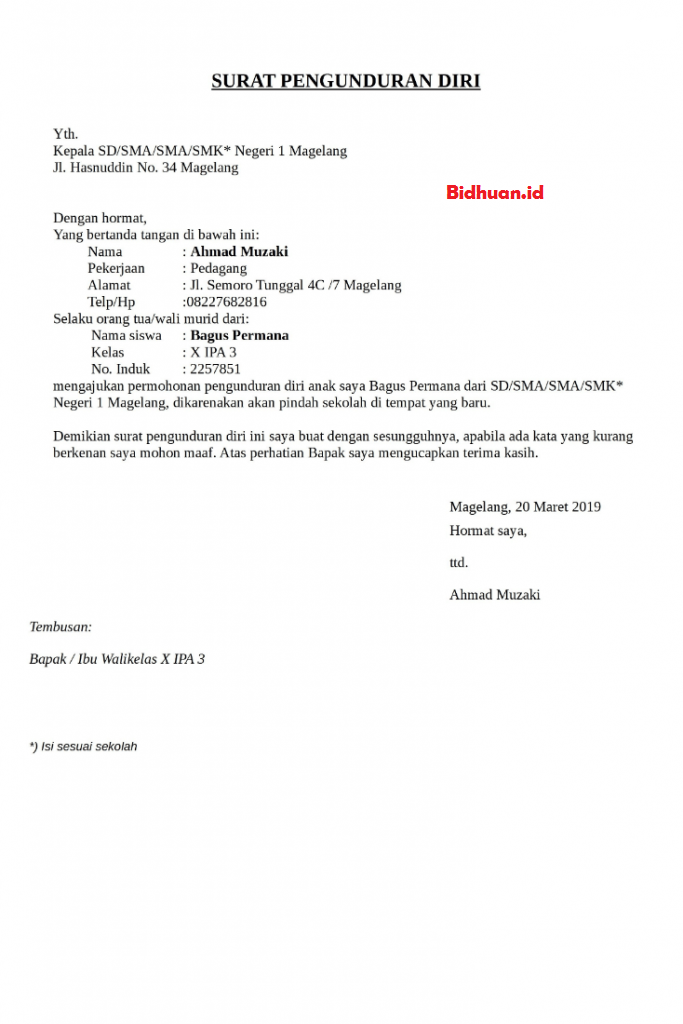 Detail Bikin Surat Risen Nomer 28